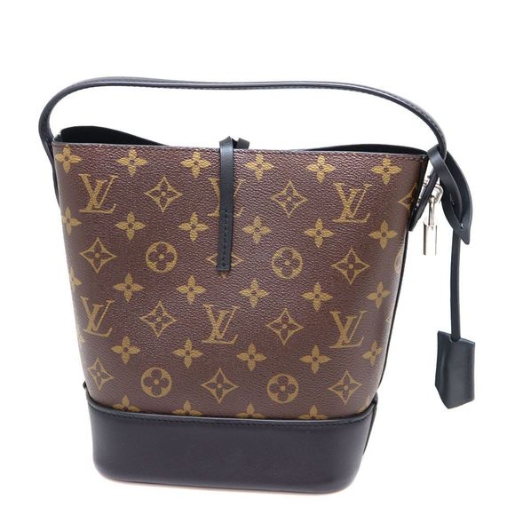 Louis Vuitton NeoNoe NM PM Monogram Canvas Brown Black - Picture 3 of 9